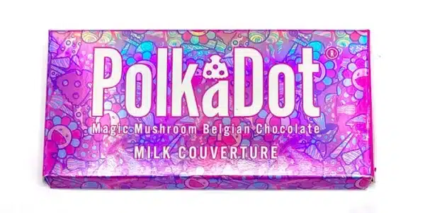 Polka Dot Mushroom Chocolate Milk Couverture