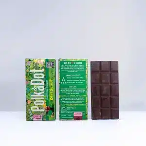 Polkadot Girl Scout Belgian Chocolate Bar For Sale