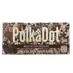 Polkadot Oreo Milkshake Belgian Chocolate Bar For Sale