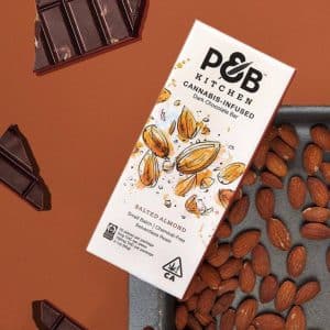 P & B Kitchen Dark Chocolate Bar For Sale